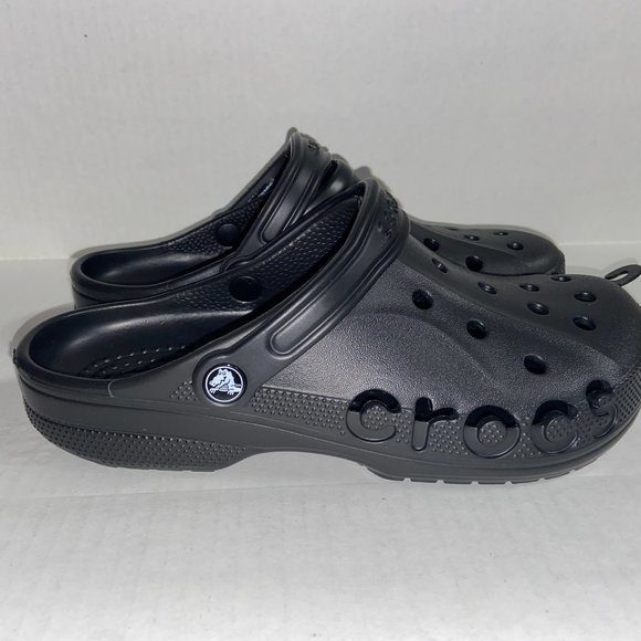 Crocs Baya Unisex Slip On Clogs Waterproof Shoes 10126-001 Men\'s 9 Womens 11 NEW